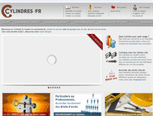 Tablet Screenshot of cylindres.fr